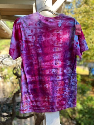 Image of SMALL Live Fast Eat Trash Tie Dye Shirt