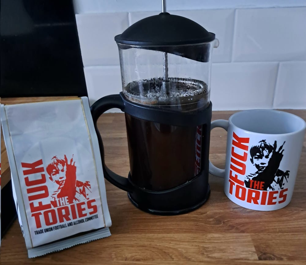 'Fuck the Tories' Ground Coffee. 100gms