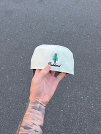 Image 2 of NEUTRAL TRI TONE OAKLAND RAIDERS CUSTOM FITTED CAP