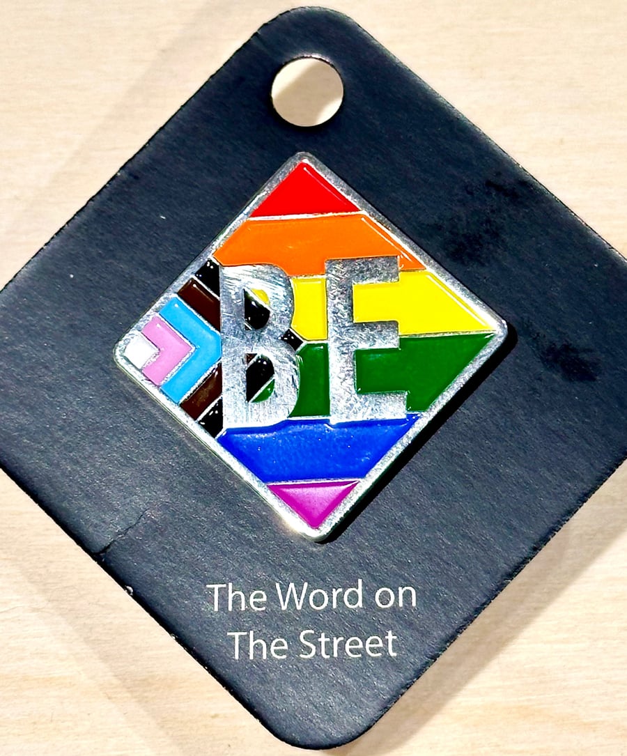 Image of BE Pride Pin