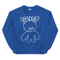 Image 2 of N8NOFACE MAD BEAR Unisex Sweatshirt (+ more colors)