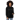 Black Embroidery Dedication Hoodie 