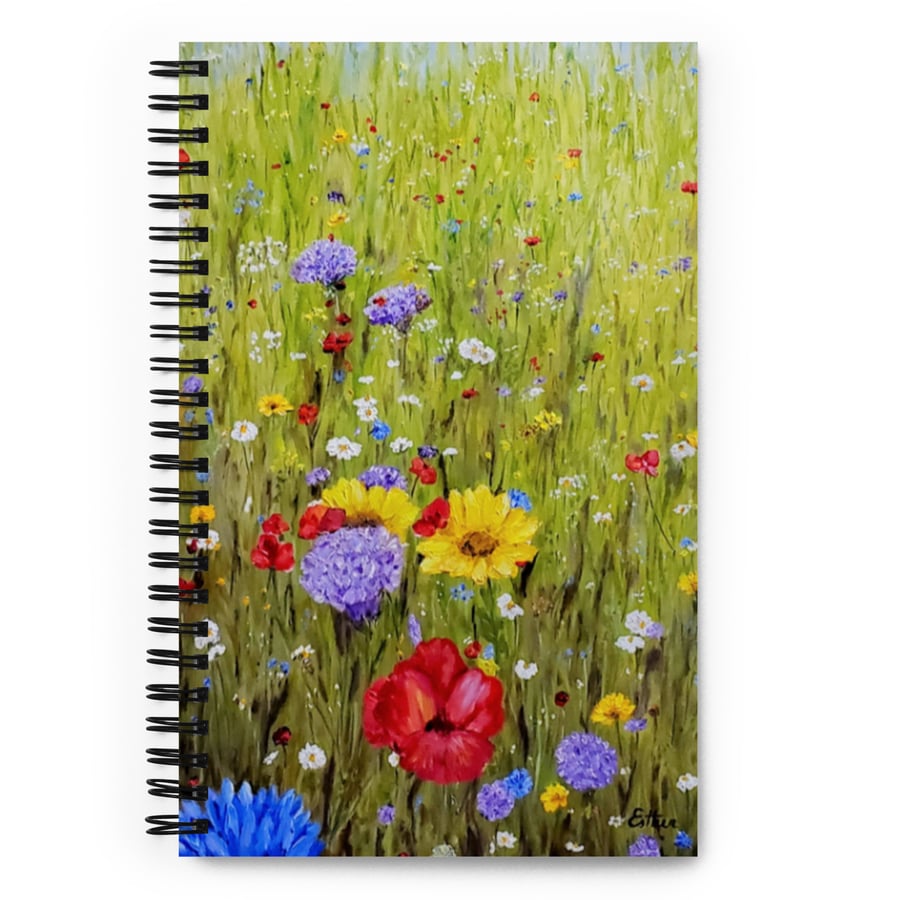 Image of Spiral notebook - Enchanted Meadow by Esther for Studio Encanto