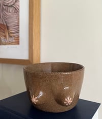 Large floral boobie tumbler