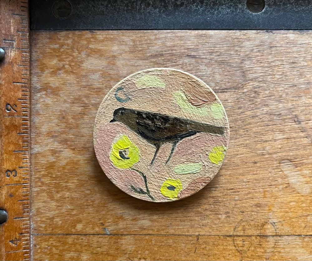 Image of Little sparrow brooch