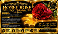 Image 1 of HONEY ROSE DEEP CONDITIONER W/ ROSE WATER, HONEY & COCONUT MILK