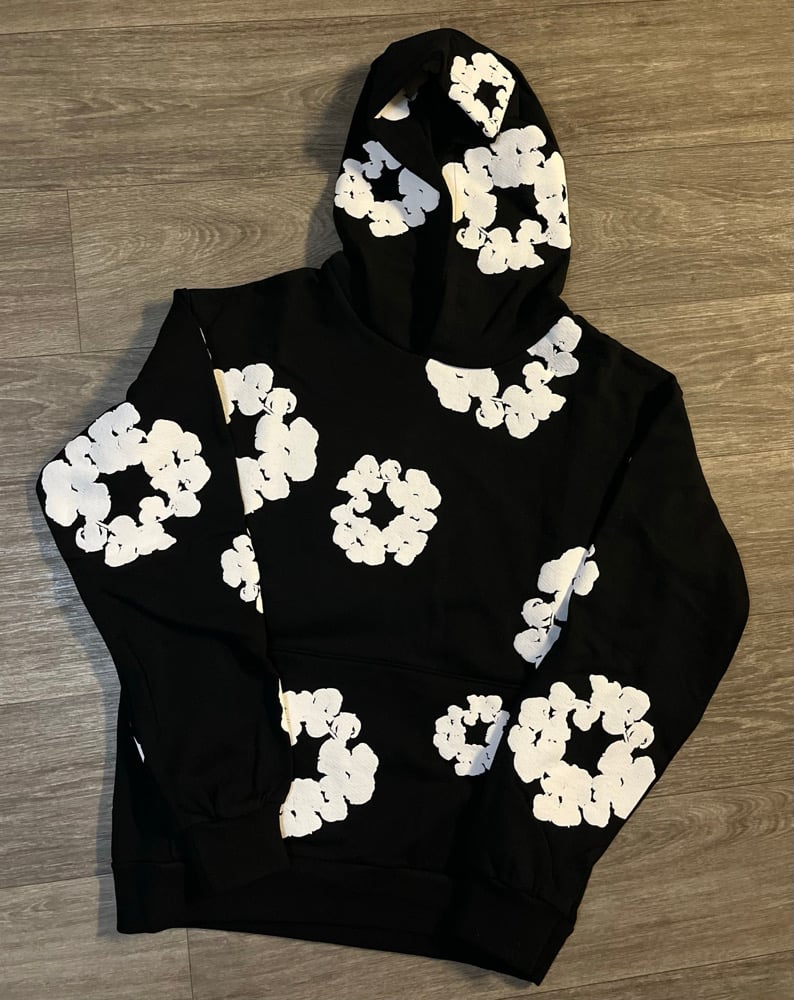 Image of Denim Tier Hoodies