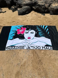 Image 2 of Paradise Tattoo Beach Towels
