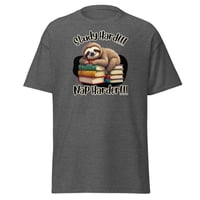 Image 3 of Study Hard Nap Harder Sloth Shirt Design