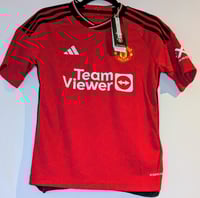Image 2 of Manchester United 2023-24 Home Shirt Williams