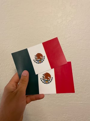 Image of Mexican Flag Pair 