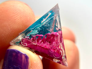 Image of Blue and pink petri (finished upon order)