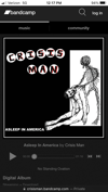 CRISIS MAN - ASLEEP IN AMERICA (2nd Pressing)