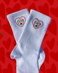 Image 2 of Simi Love - Women’s Embroidered Socks