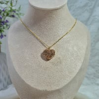Image 1 of Small Heart Locket Necklace