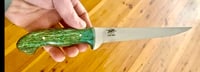 Image 4 of Fillet knife dyed hemp handle