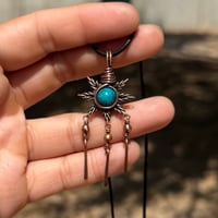 Image 3 of Chrysocolla Sun Pendant 💙