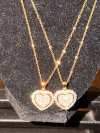 Bling Heart Necklace 