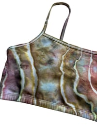 Image 4 of L (38) Bralette in Earthy Geode Ice Dye