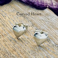 Image 5 of Heart and Flower Studs