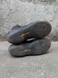 Image 5 of Alpinestars Black Leather Moto Boots - Size US 5.5