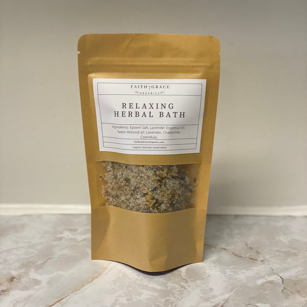 Image of Relaxing herbal bath 
