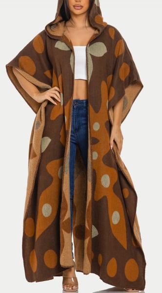 Image of BOHEMIAN BLOOM PONCHO