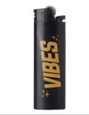 Vibes Black on Black Bic Lighter