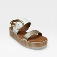 Image 3 of Oh My Sandals 5705 WHITE COMBO