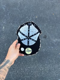 Image 3 of CHEETAH FURR NEW YORK YANKEES FITTED CAP