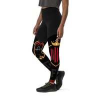 Image 1 of Black BOSSFITTED Sports Leggings