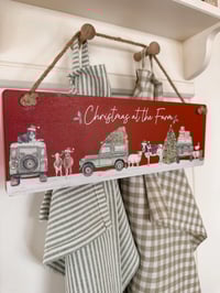 Image 1 of Christmas at the farm sign 