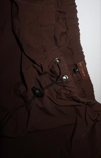 Image 2 of maxi cargo skirt-sepia