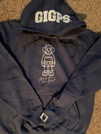 Image 2 of GIGPS BERRY BLUE ALMIGHTY HOODIE
