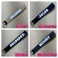 Image 5 of Custom Name Wristlet