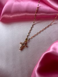 Image 2 of Pink Cross Stainless Steel Chain