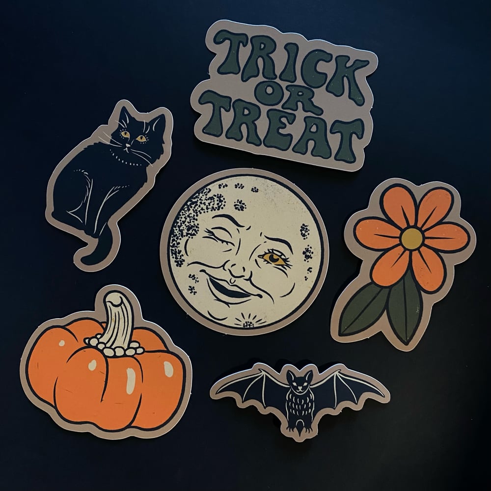 Image of Halloween Sticker Set