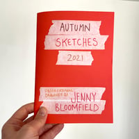 Image 1 of  Autumn Sketches - Sketchbook Zine