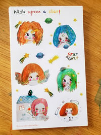 Image 1 of Wish upon a star sticker sheet