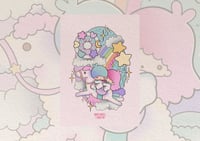 Little Twin Stars Glitter Print