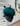Dotts in Forest Green Velvet