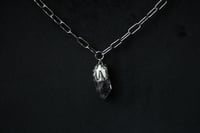 Image 3 of Dead Good quartz and fox tooth Soldered chunky Amulet