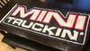 Minitruckin Flag (new school, red and black) 