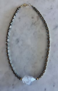 Image 3 of *new* XL DT Tibetan QUARTZ + PYRITE #1