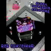 Image 1 of Kuromi Dab Container