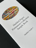 Permanent Collection Sample Book - Hand Marbled Papers