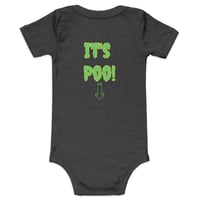 Image 10 of Baby Short Sleeve Onesie - Boo! Its Poo!