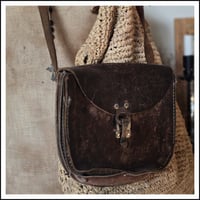 Image 1 of Vintage transport conductors leather satchel