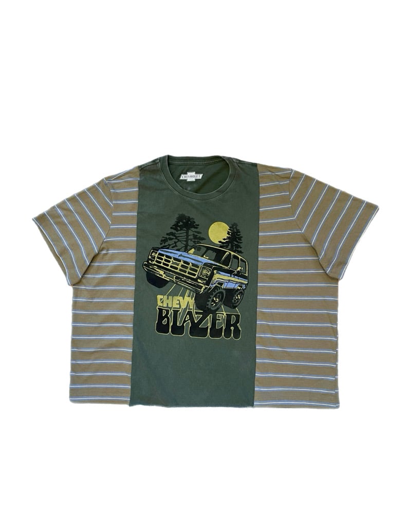 Chevy Blazer Stripe Sleeve Tee