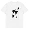 5 Black Triangles - Unisex organic cotton t-shirt